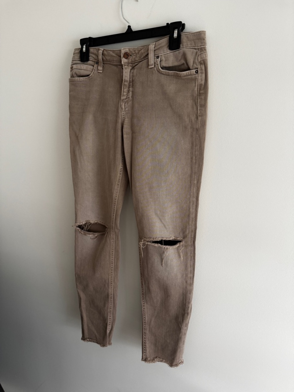 Joe's Jeans Mushroom Brown Skinny Jeans
